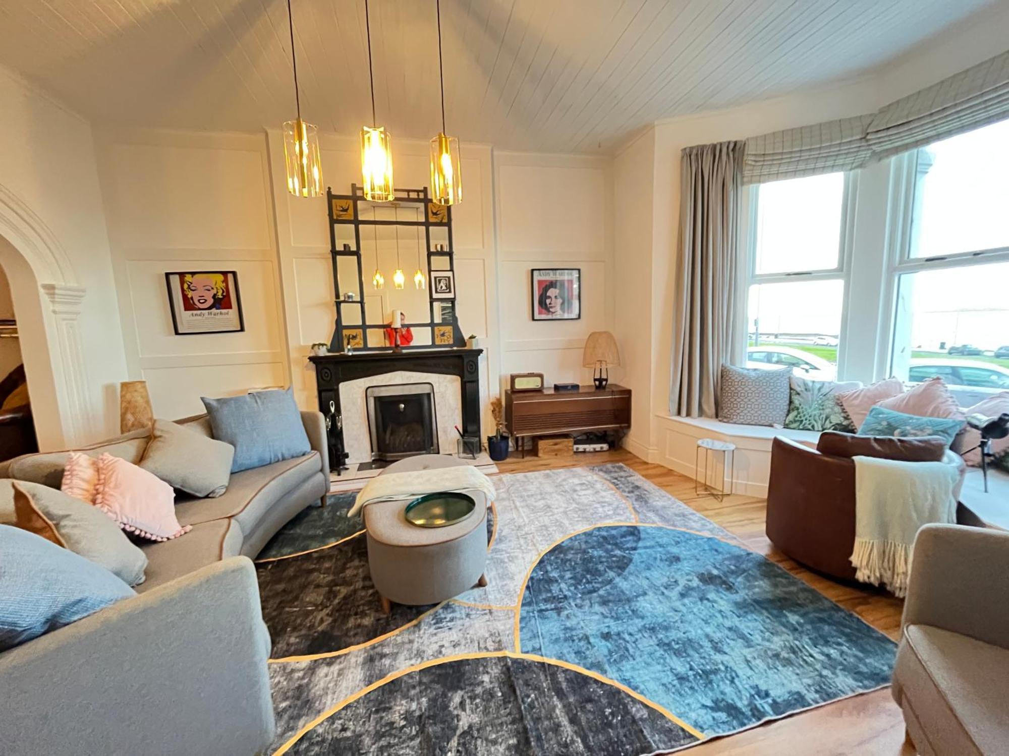 Stunning 3 Bed Seafront Mansion Building Sleeps 6 Adults Or 8 With Kids Apartman Portrush Kültér fotó